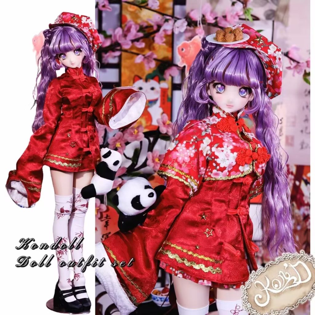 AF11624【Kon】1/3★★DD,DDS,DDDY,SDGR女などド－ル用洋服7点セット