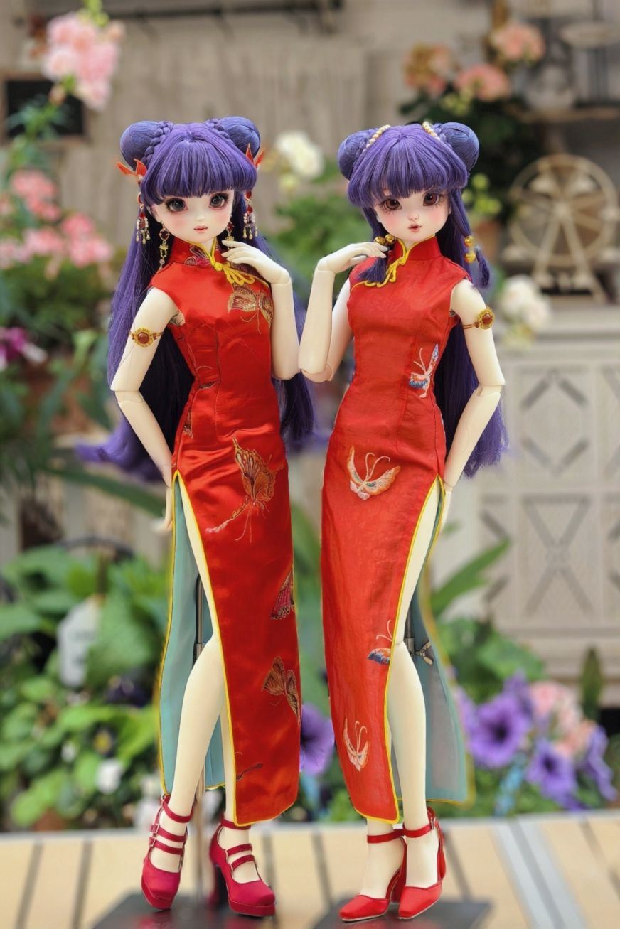 AF11644【SEN】1/3★DD，DDDY，SD16女用チャイナードレス★