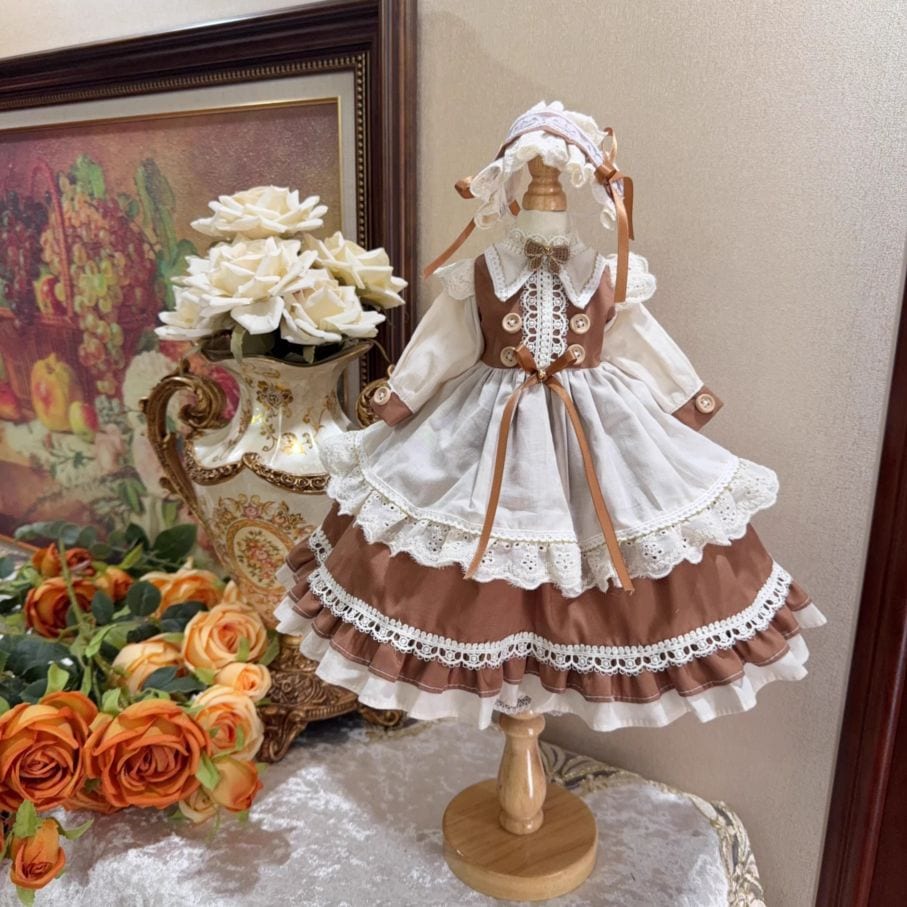 AF11649【Xmya】1/3Blythe,SD/DD,MSD,幼SD洋服2点セット