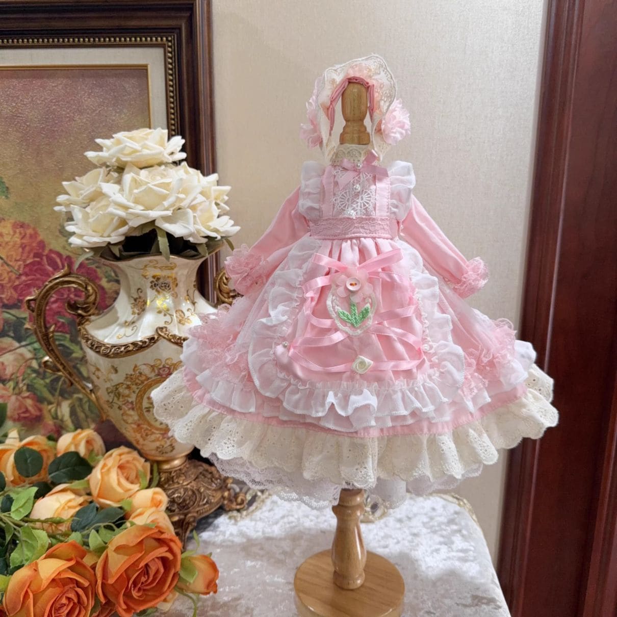 AF11652【Xmya】1/3Blythe,SD/DD,MSD,幼SD洋服2点セット