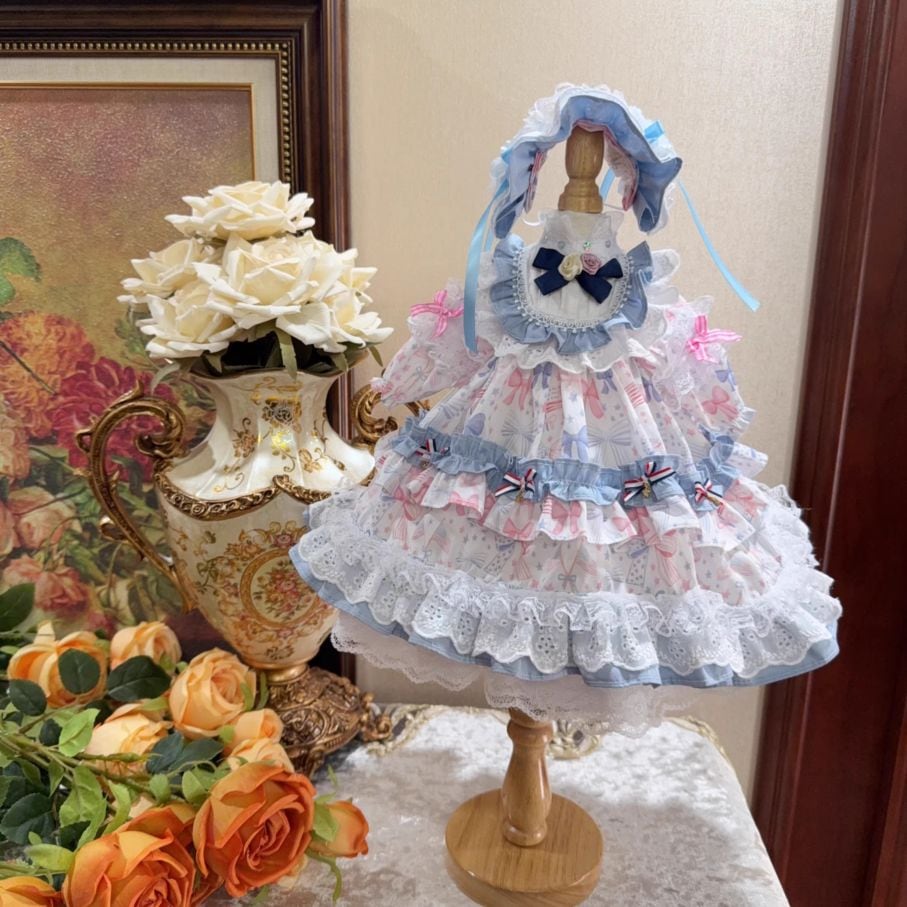 AF11654【Xmya】1/3Blythe,SD/DD,MSD,幼SD洋服2点セット