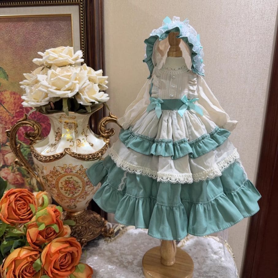 AF11656【Xmya】1/3Blythe,SD/DD,MSD,幼SD洋服2点セット