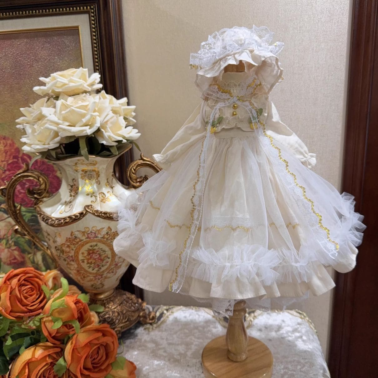 AF11659【Xmya】1/3Blythe,SD/DD,MSD,幼SD洋服2点セット