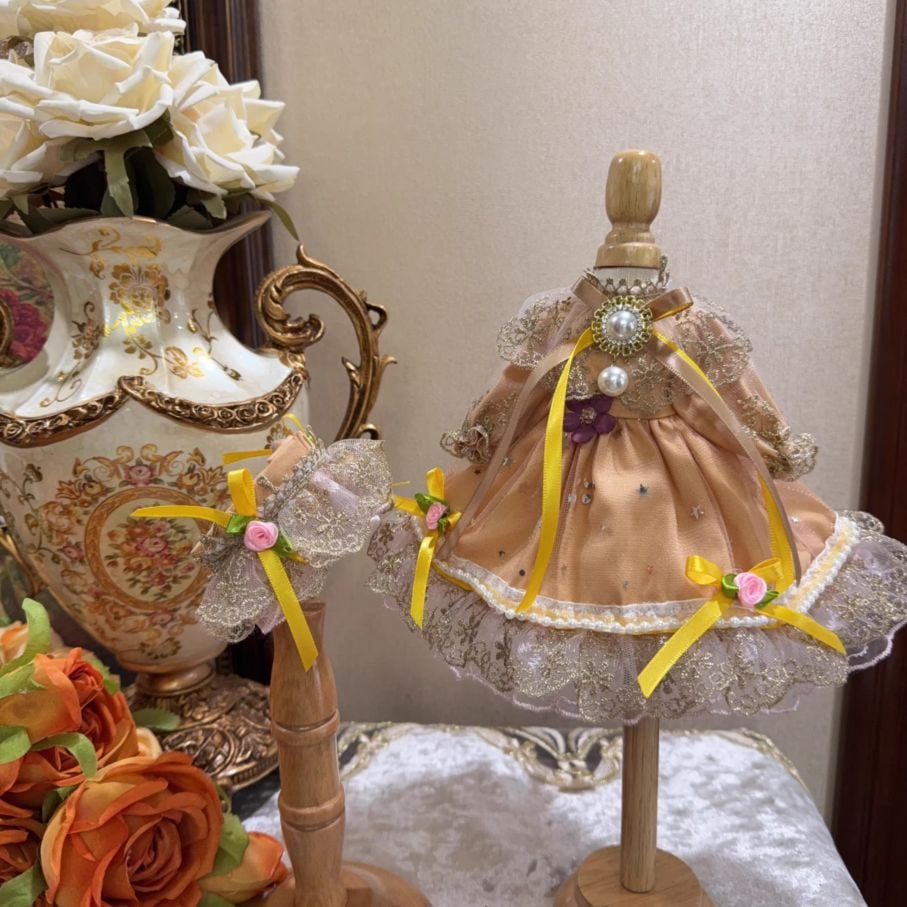 AF11662【Xmya】1/3Blythe,SD/DD,MSD,幼SD洋服2点セット