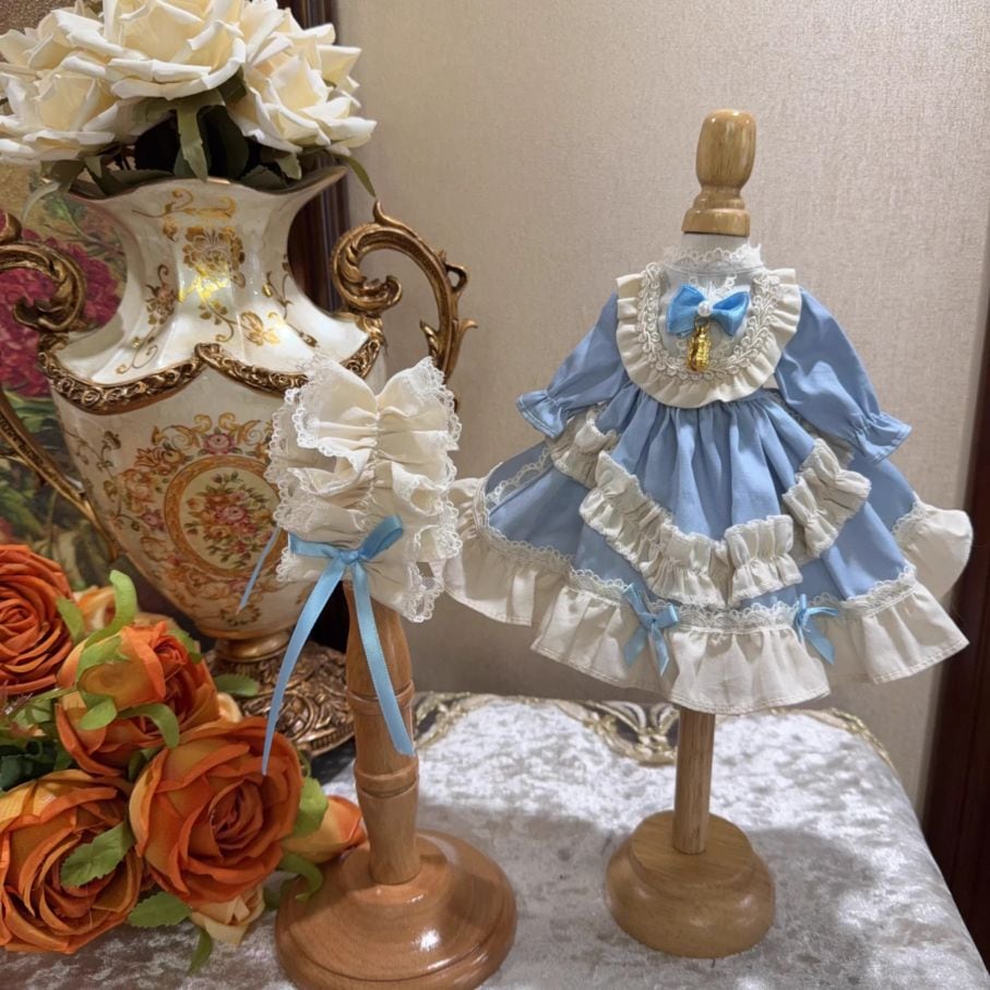 AF11663【Xmya】1/3Blythe,SD/DD,MSD,幼SD洋服2点セット