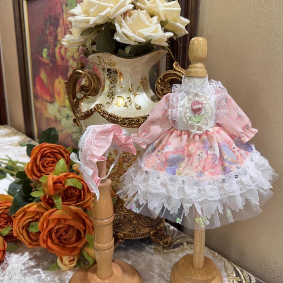 AF11665【Xmya】1/3Blythe,SD/DD,MSD,幼SD洋服2点セット