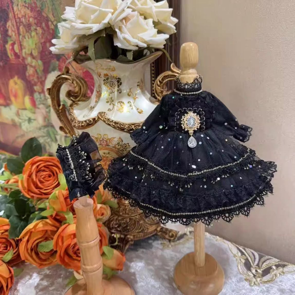 AF11668【Xmya】1/3Blythe,SD/DD,MSD,幼SD洋服2点セット