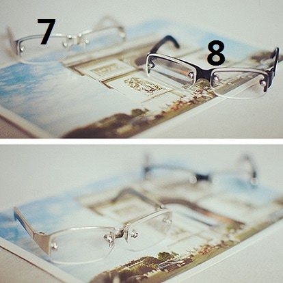 即納品(小物)KM0443【SUNNY】1/3メガネ〈シルバー〉　（SD13/17）