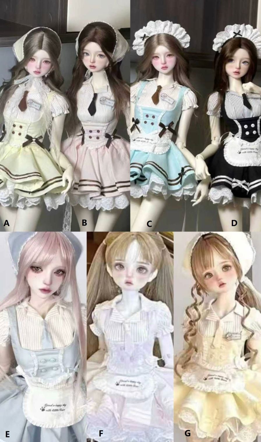 【予約終了】2月20日まで！！7色★1/3 SDGR女/DDなどメイドスタイル ドレスセット