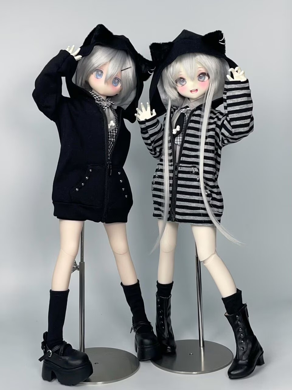 即納品AF11544【ils】1/4洋服5点セット（黒セット/MDD）
