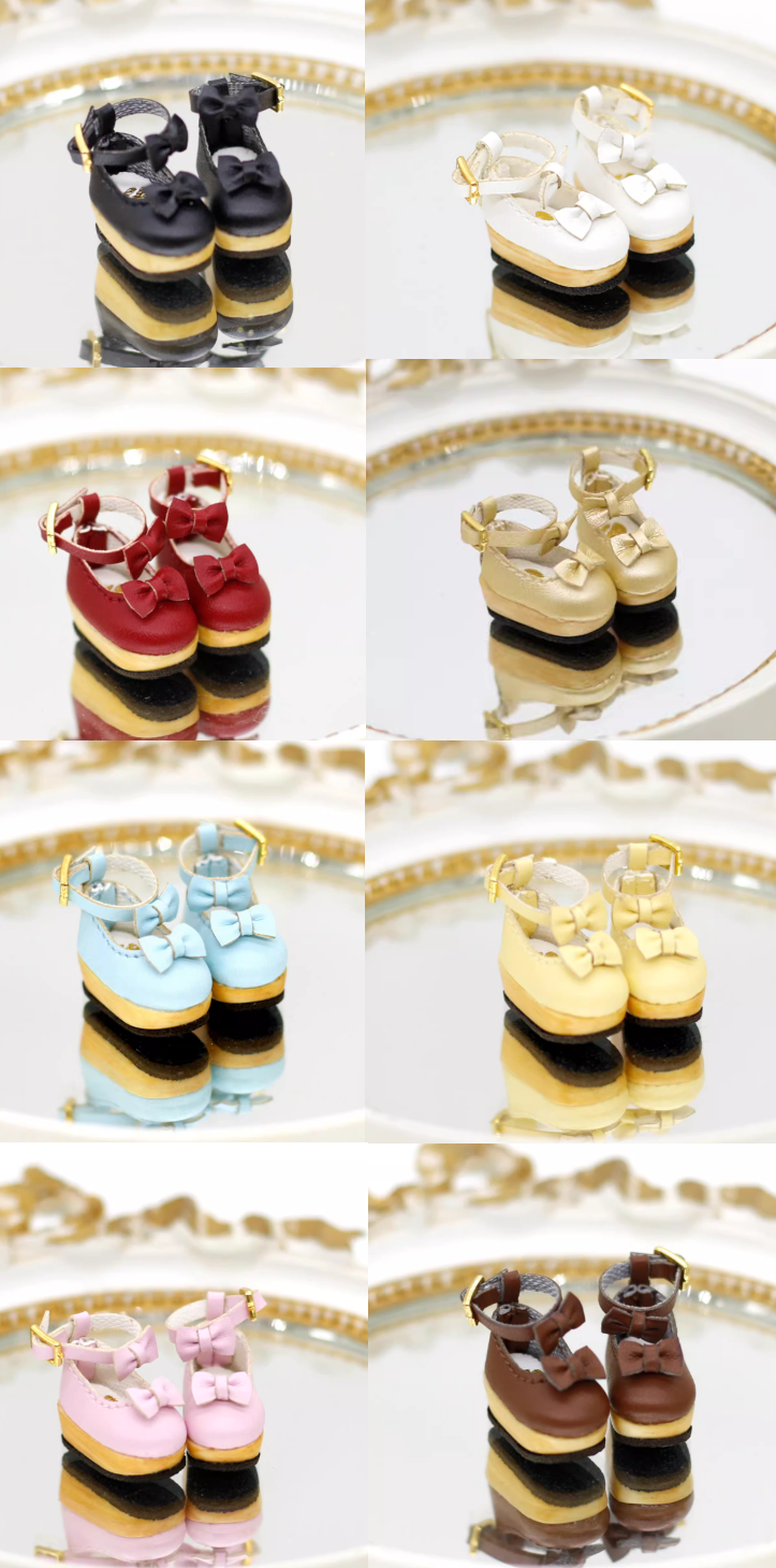 x1232【xyz】1/12ドール・オビツ11用靴　