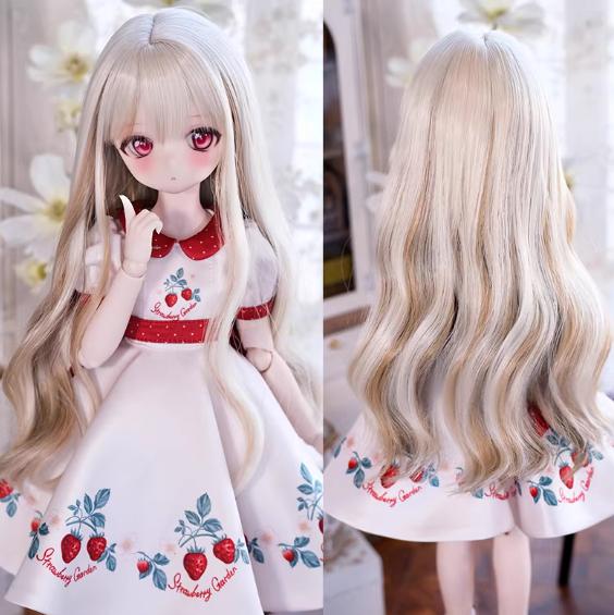 U-4730【Mlin】1/3ドール(頭囲22~23cm)用ウィッグ