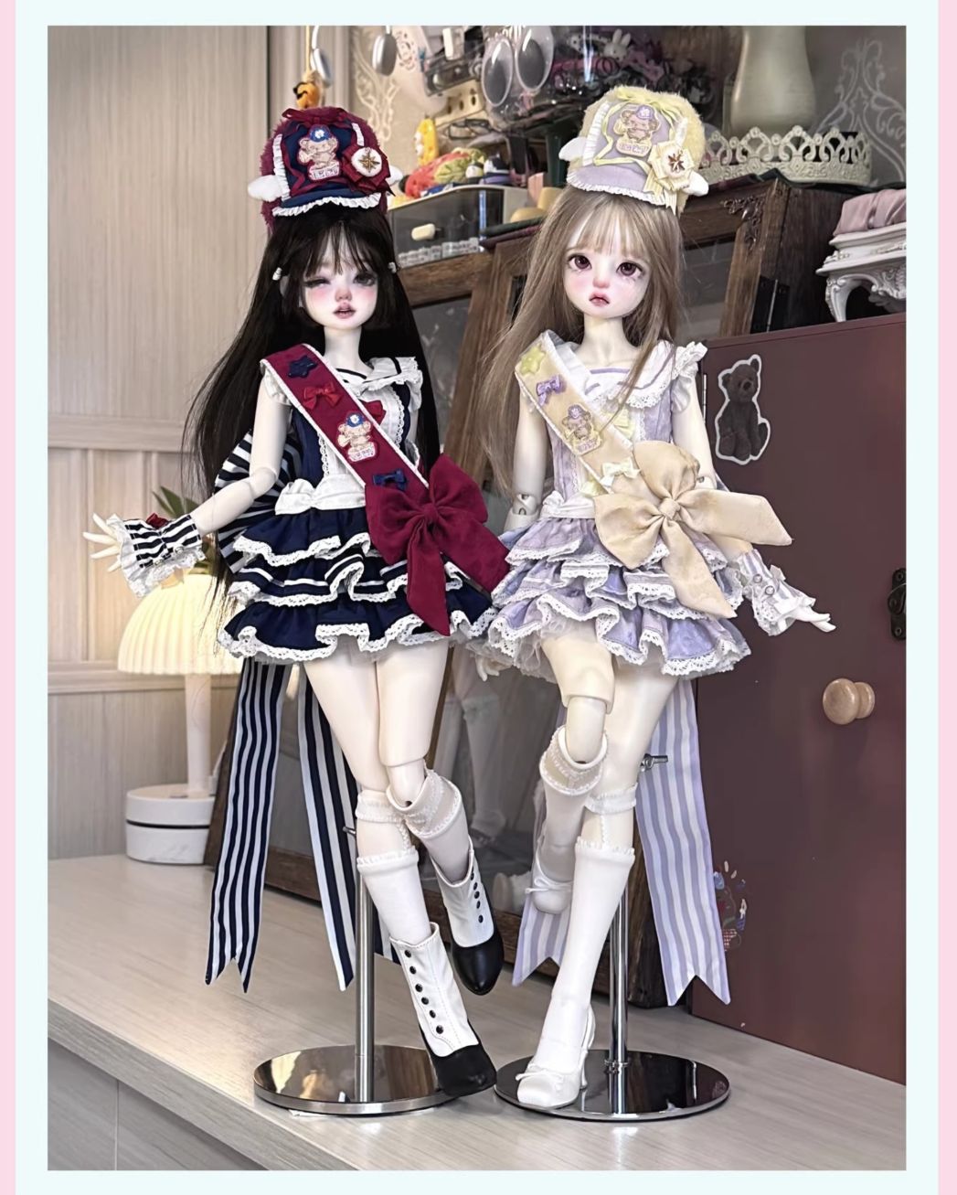 【予約販売】5月12日まで！★1/4MDD, MSDなどドール用セーラー 服セット