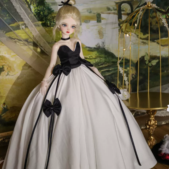 AF11692【baba】1/4 1/3★MSD~SD16女ド-ル（多サイズ対応）用ドレスセット