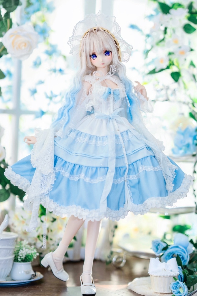 即納品AF11707【mc】1/3ドール用洋服セット(水色) | カテゴリートップ