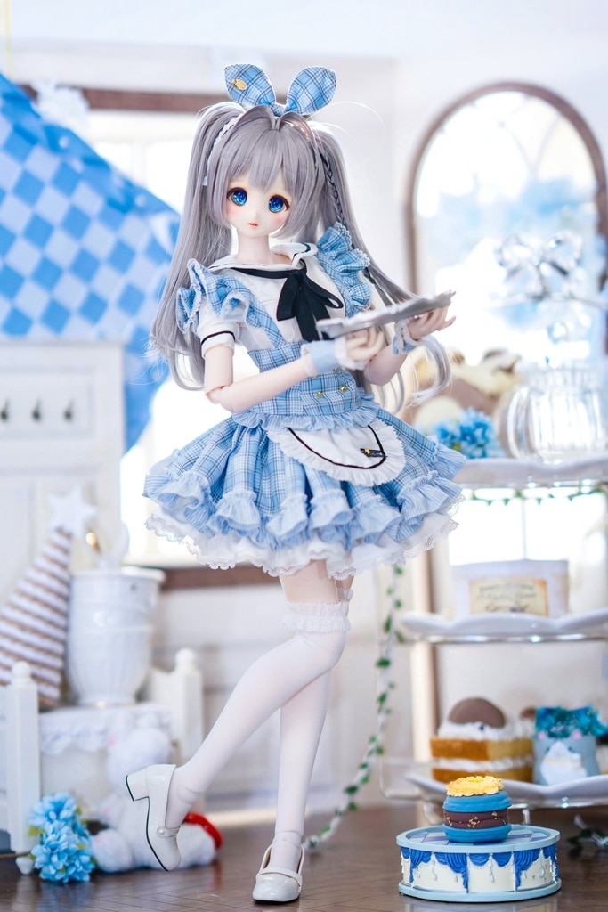 即納品AF11708【mc】1/3ドール用洋服セット(水色) | カテゴリートップ