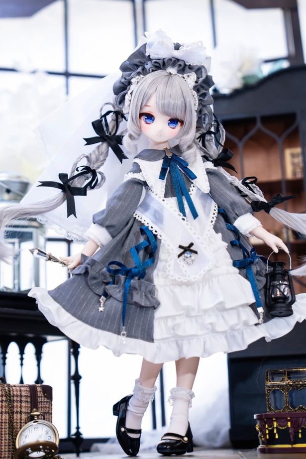 即納品AF11710【mc】1/4ドール用洋服セット(グレー)