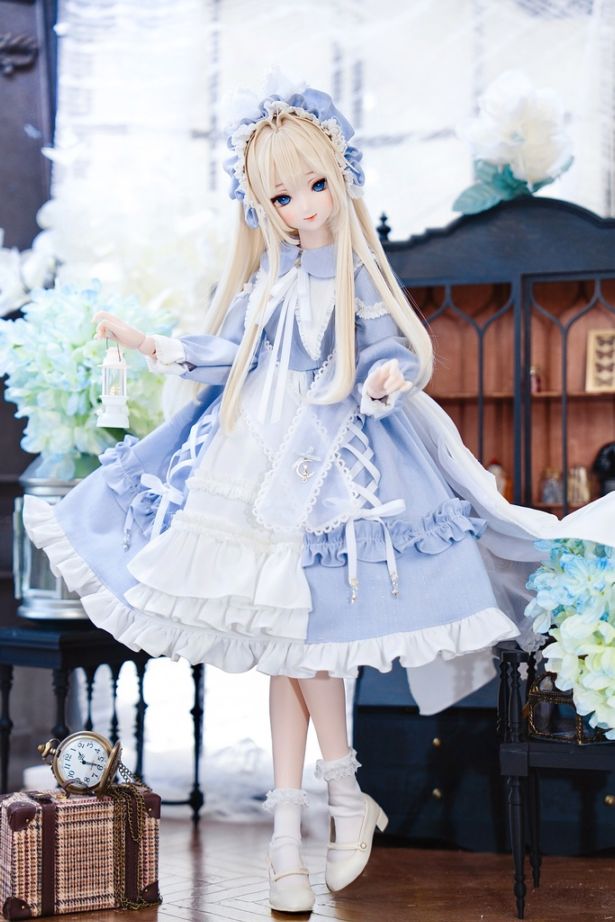 即納品AF11711【mc】1/3ドール用洋服セット(水色)