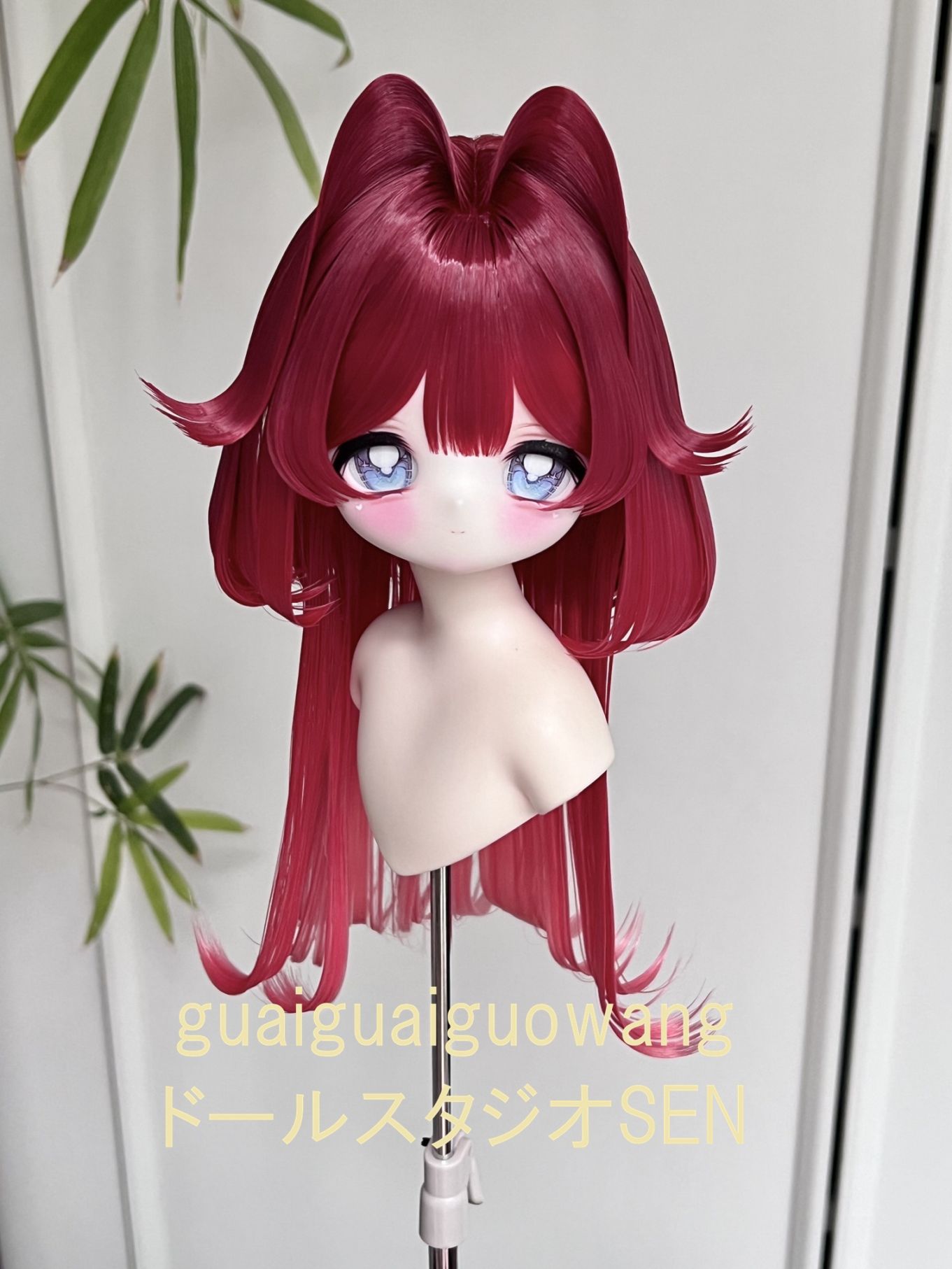 u-gg-32【GG】★グレーテンション自由！1/3ドール(頭囲22~23cm)用ウィッグ