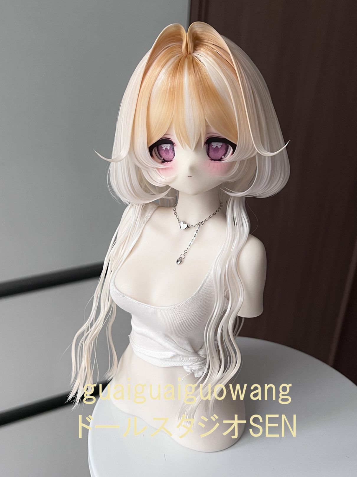 u-gg-33【GG】★グレーテンション自由！1/3ドール(頭囲22~23cm)用ウィッグ