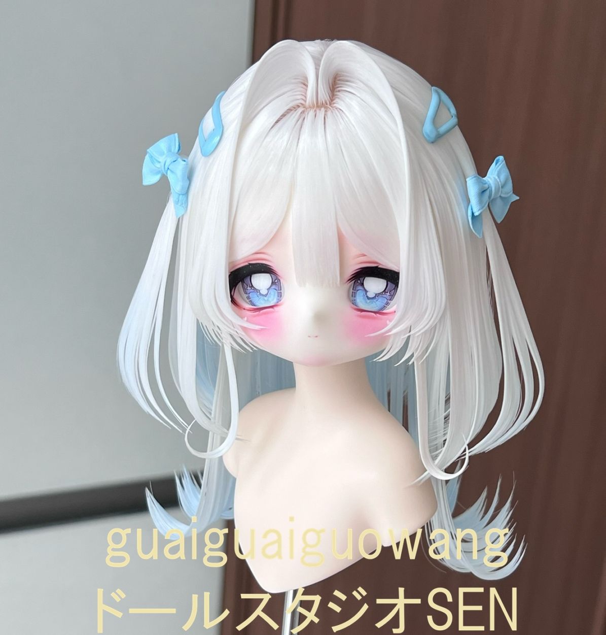 u-gg-35【GG】★グレーテンション自由！1/3ドール(頭囲22~23cm)用ウィッグ
