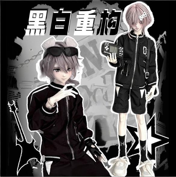AF11736【hx】！★1/4 MSDなどド－ル用洋服2点セット