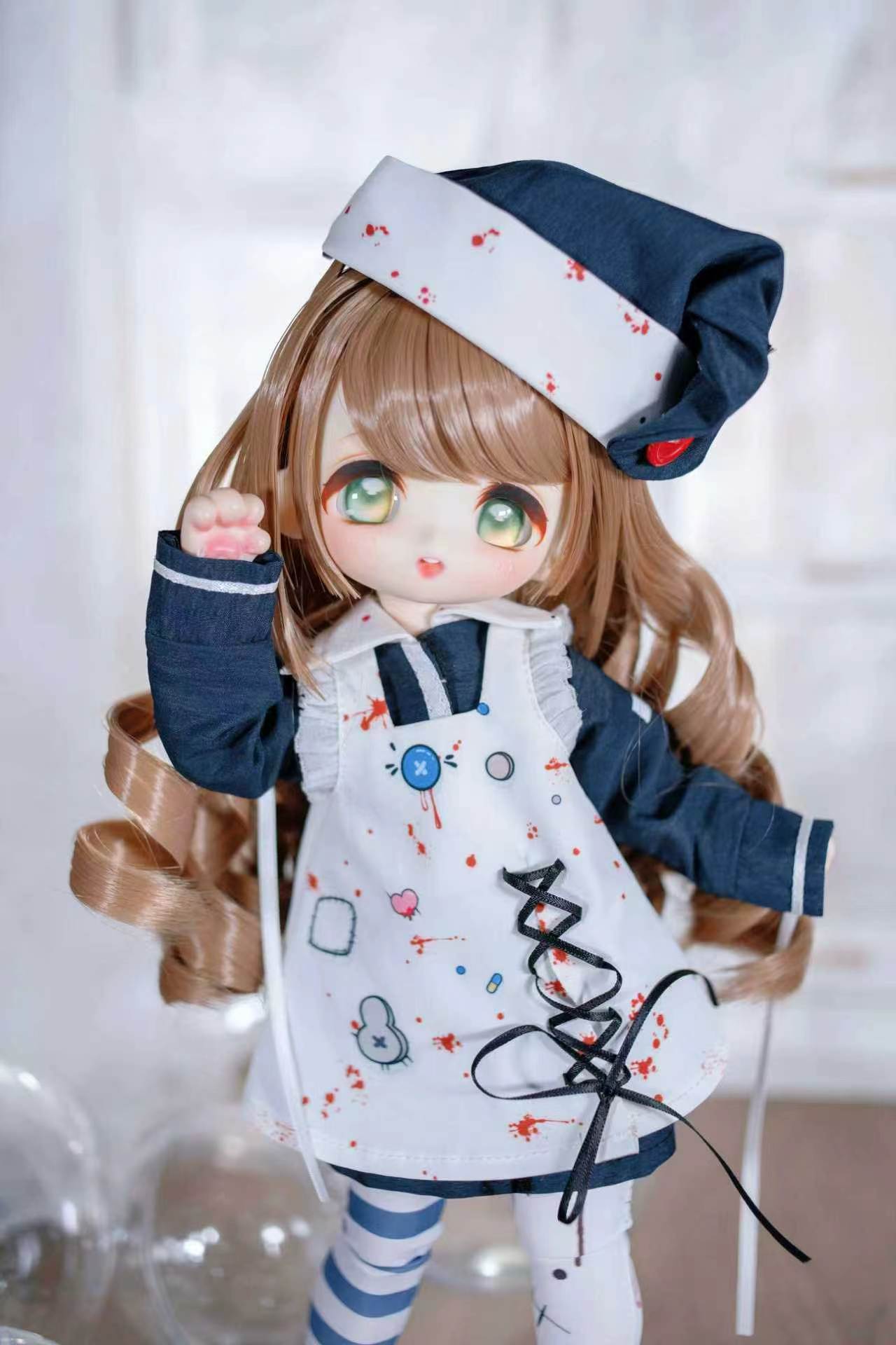 AF11741【hp】！★1/6 幼SDなどド－ル用洋服4点セット