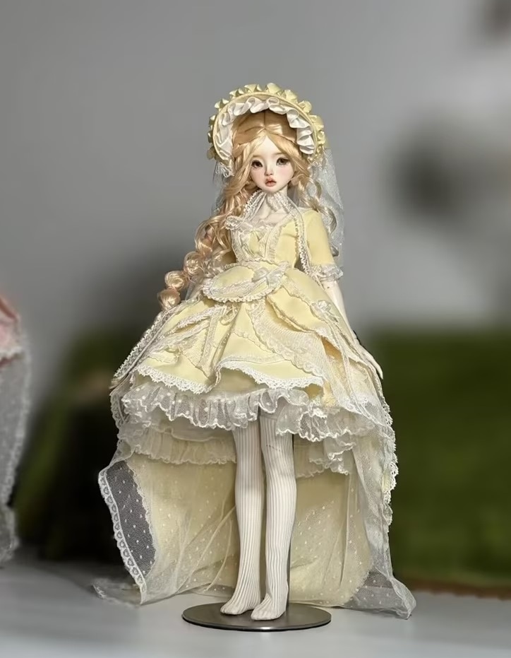 即納品AF11460【uztt】1/4洋服5点セット（黄色/MDD）