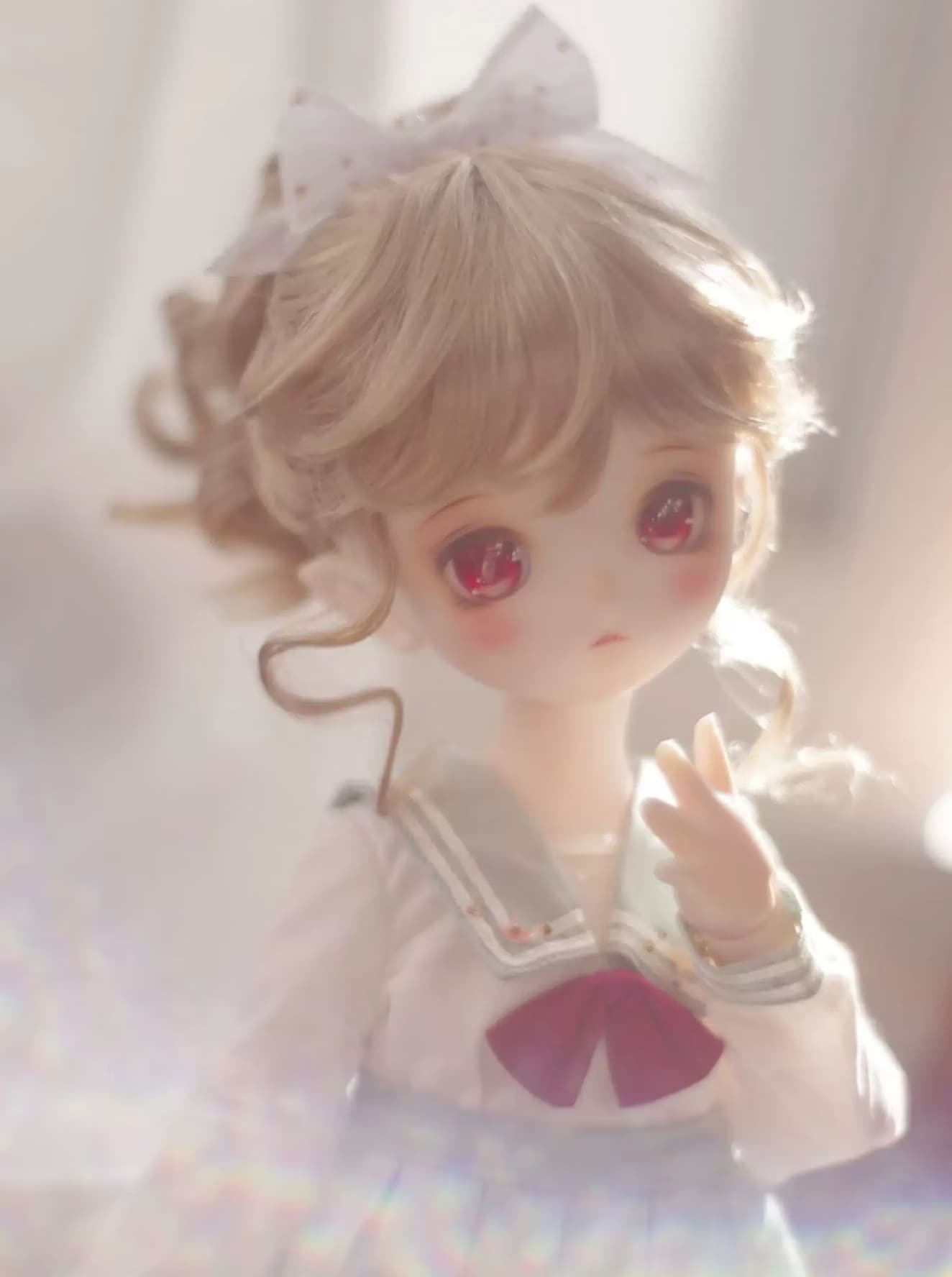 即納品(ウィッグ)U-4746【M7】1/4ウィッグ(MSD)
