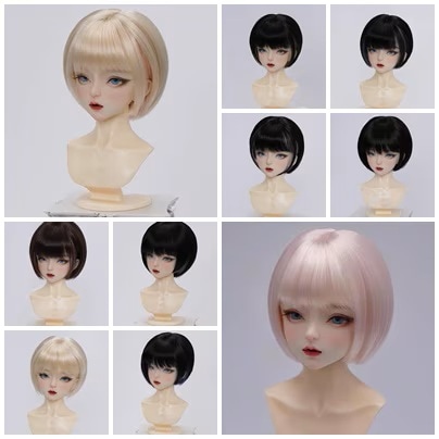 即納品 一覧》,ウィッグ,1/4頭囲17㎝～20㎝(7～8インチ) | ドール