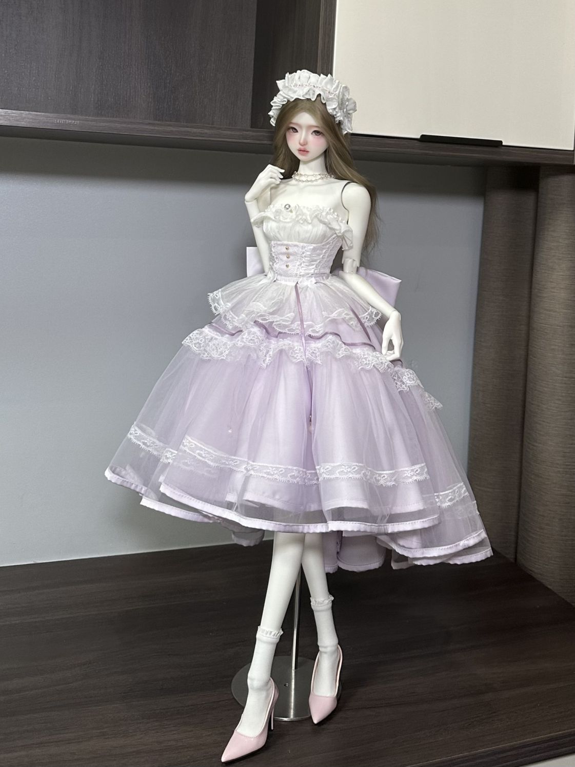 SD、DDサイズ　ドレスセット すみれドレスセット | ボークス公式 ドルフィーオンラインストア