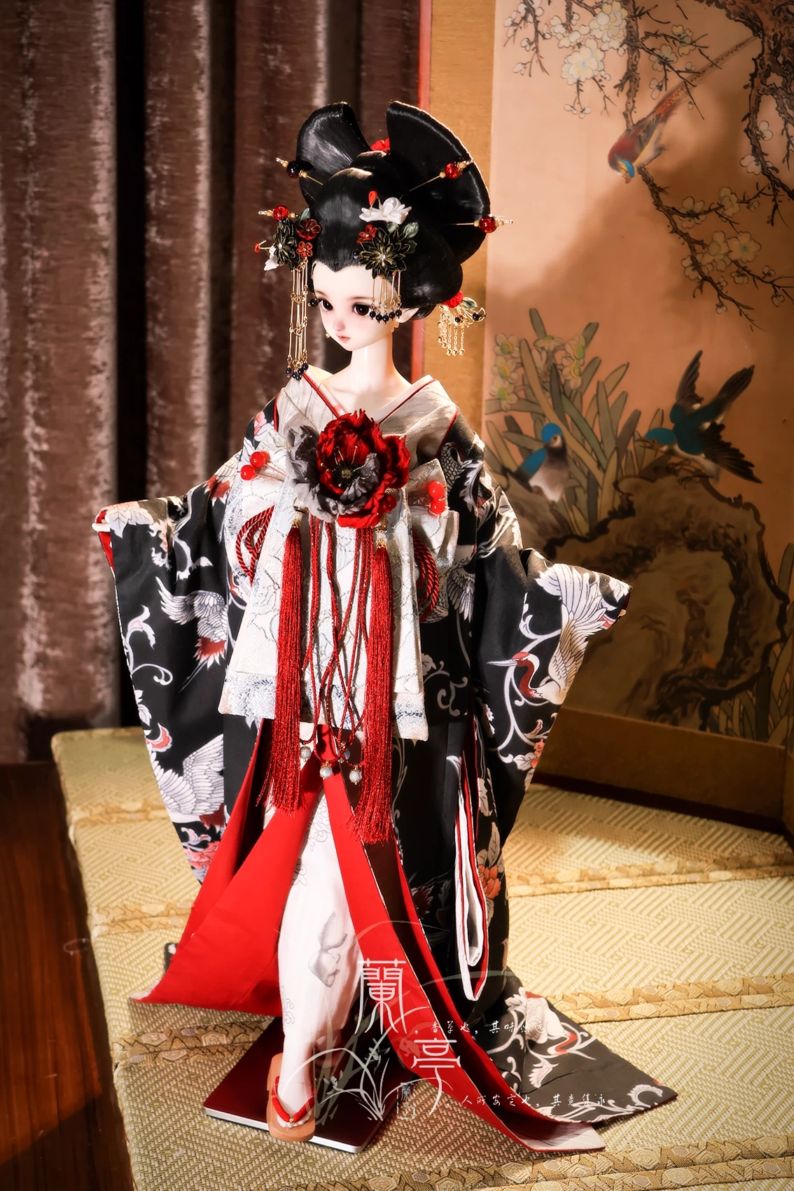 AF11870【L.T】1/4 MSDド－ル用花魁着物(1点限定) | ◇ドール洋服
