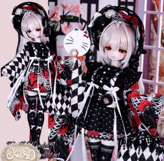 ◇ドール洋服（種類別）,メイド服/メイド風 | ドールスタジオSEN