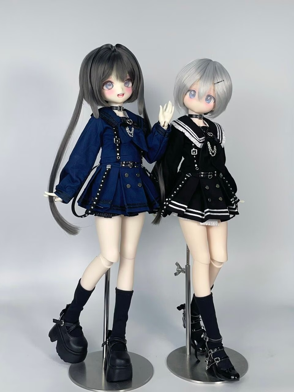 即納品AF11805【ils】1/4洋服4点セット（紺/MSD/MDD）