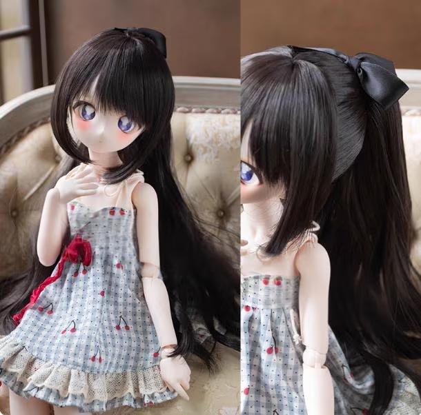 即納品(ウィッグ)U-4696【mwss】 1/4ウィッグ（⑨/1/4(頭囲18~19cm)）