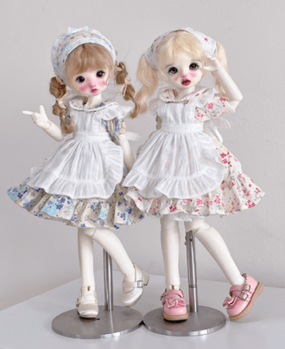 即納品AF11314【xcwy】1/6洋服4点セット（青/幼SD）