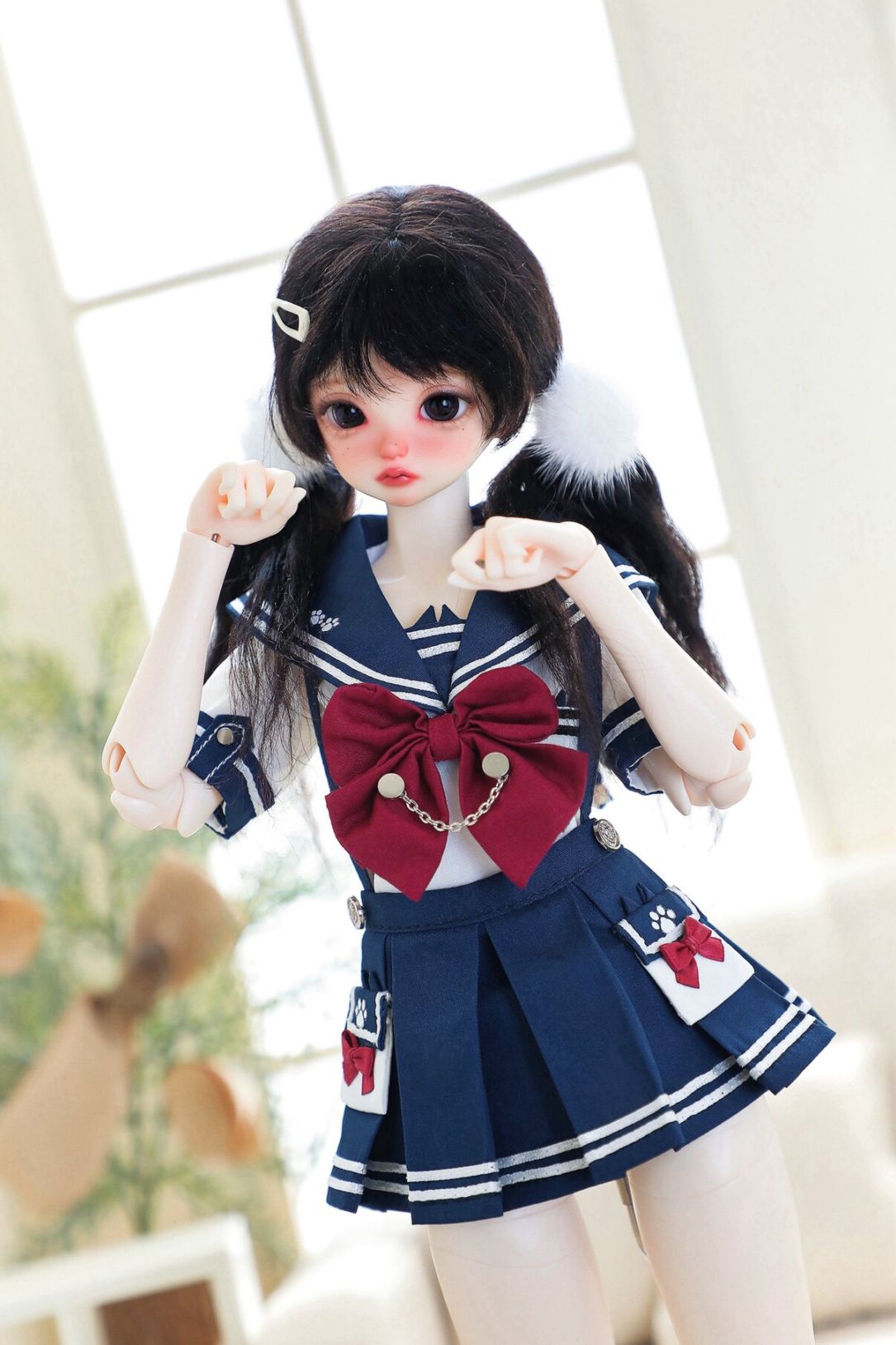 AF11941【ils】1/4★MSD/MDDド－ル用洋服3点セット