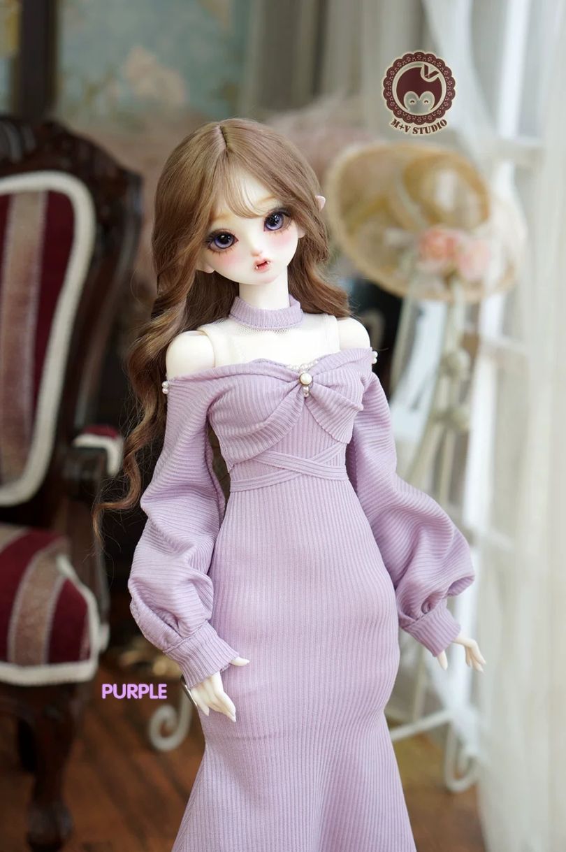 AF11959【mu】1/4★MSD/MDD/SDMド－ル用洋服3点セット