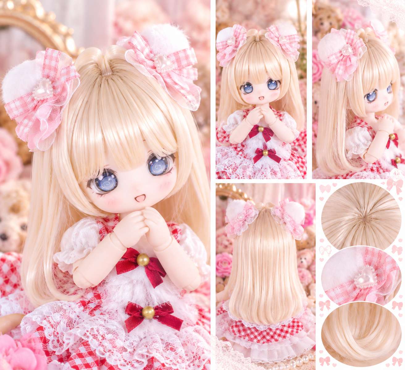 即納品 一覧》,ウィッグ,1/3頭囲22㎝～24㎝（8～9インチ） | ドール