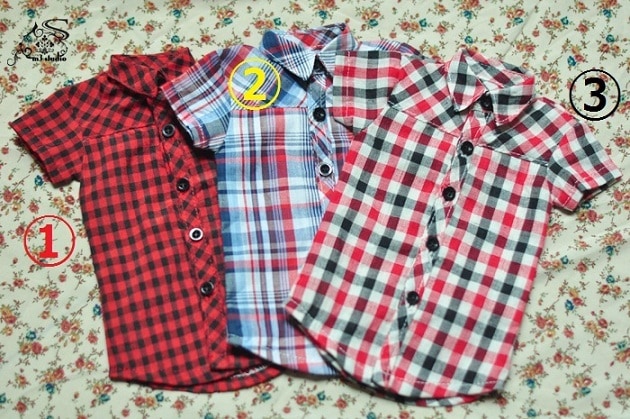 AF0639  【M3】1/3MSD/SD/DD/SD13/SD17用シャツ（3色）