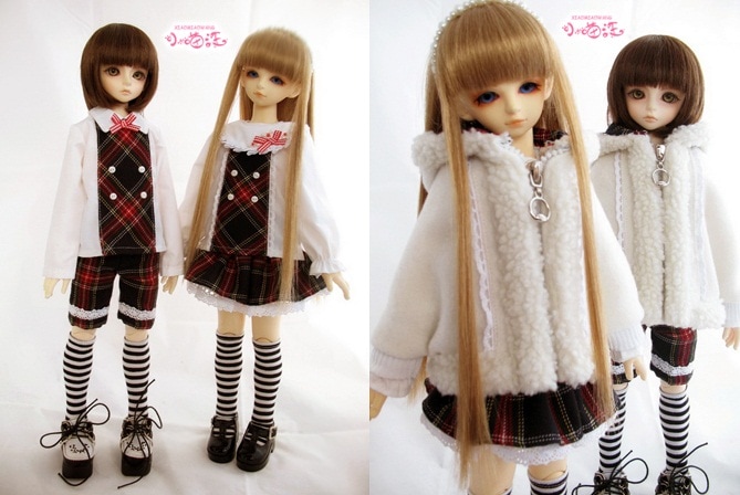 AF0790  【小猫汪】MSD用クリスマス4点セット