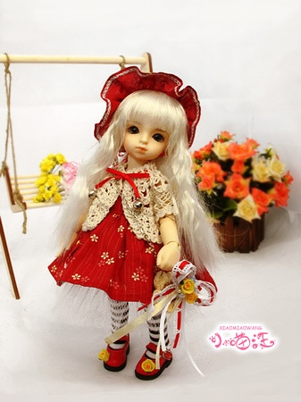 AF0798  【小猫汪】幼SD超豪華洋服8点セット（靴、鞄付）