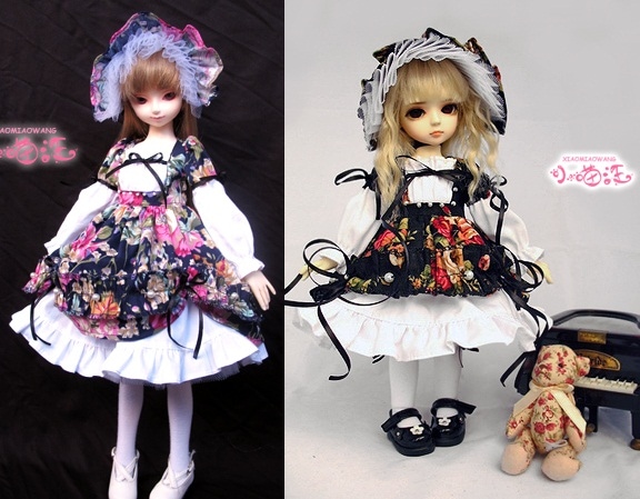 AF0803 【小猫汪】1/4幼SD,MSD,SD用ドレス4点セット