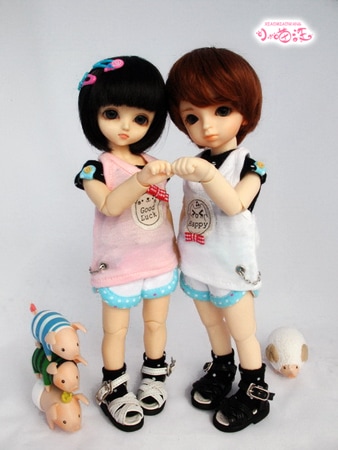 AF0816【小猫汪】幼SD用カジュアル３点セット