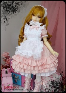 AF1674【MO&NO】1/3SD,MSD,幼SD用ドレス5点セット