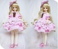 AF2301【小猫汪】★MSD用洋服6点セット|女の子 セット服(総合)|◆ドール洋服（種類別）