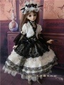 AF2579【木下】MSD，SD，ＤＤ（M），ＤＤ（Ｌ）・DDDｙ用ドレス6点セット|女の子 セット服(総合)|◆ドール洋服（種類別）