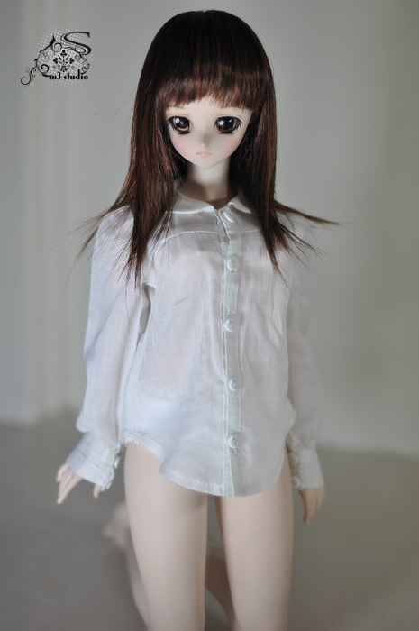 AF0335【M3】1/3MSD、SD,SD13,SD17,DD、DDDｙ用白いシャツ