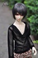 AF0693【M3】MSD〜SD17用透明広襟シャツ|ワンピ/シャツ/ブラウス/セーター|◆ドール洋服（種類別）