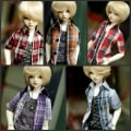 AF1492 【bluebban】★ＭＳＤ、SD13 ，SD17用シャツ|ワンピ/シャツ/ブラウス/セーター|◆ドール洋服（種類別）